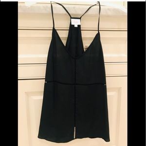 Beautiful black Parker cami with detailing. NWOT!